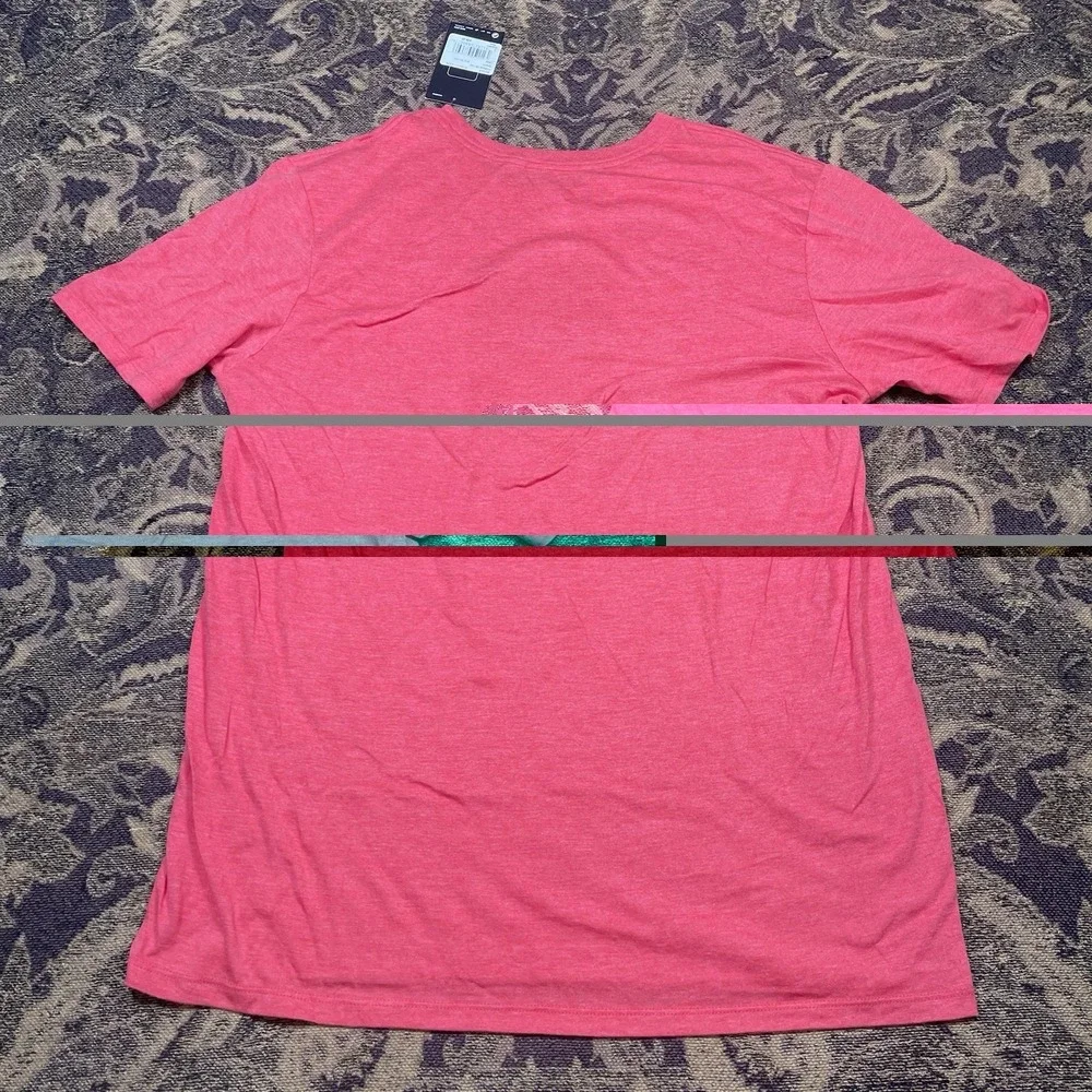 Nike USA Soccer Development Academy Heather Red T Shirt Mens Size Large New